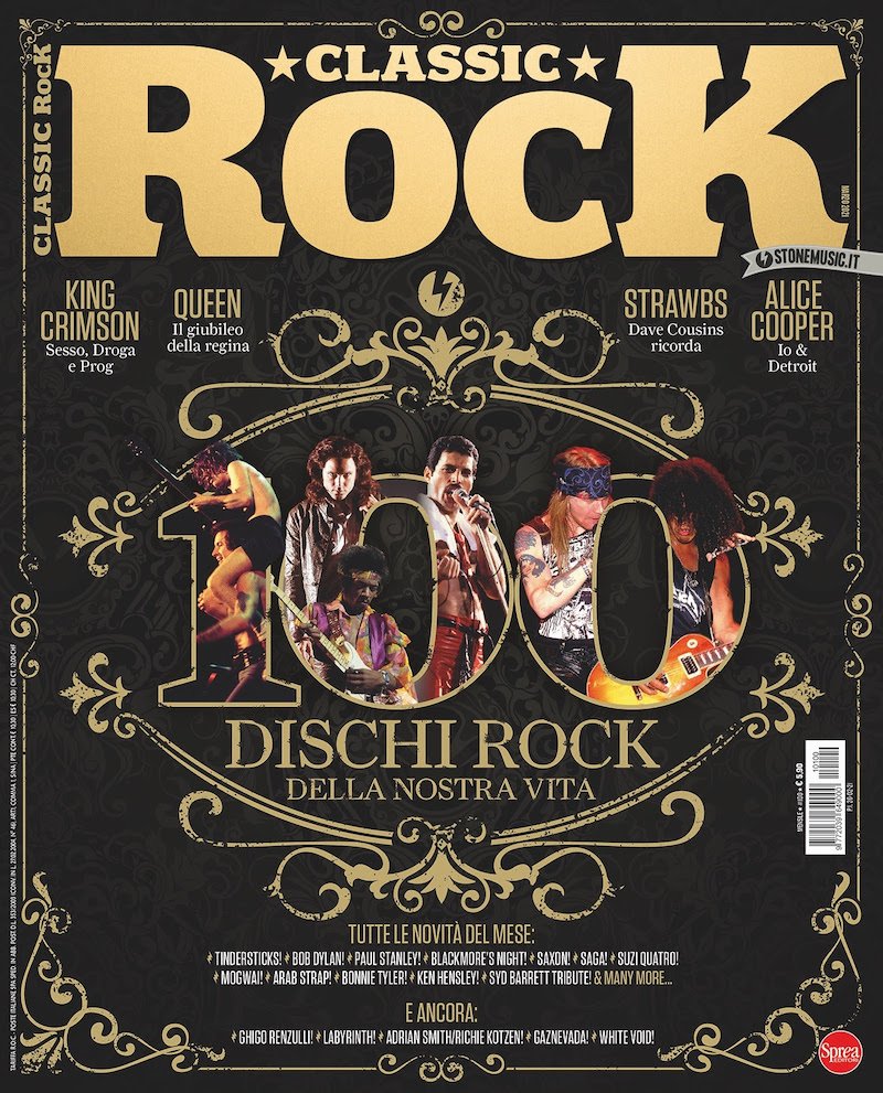 #CLASSIC ROCK: la rivista festeggia i suoi primi 100 numeri ed esce con un volume da collezione