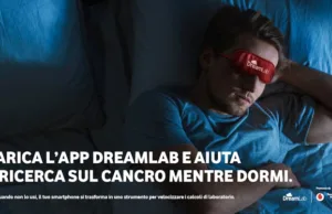 #Si può sostenere la ricerca sui tumori mentre si dorme