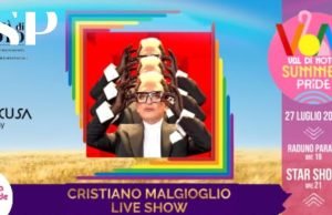 Cristiano Malgioglio il primo ospite del “Val di Noto Summer Pride”