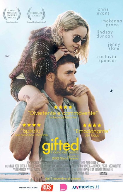#Gifted: Chris Evans non è Capitan America ma ancora di eroi parliamo.