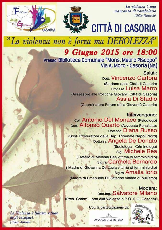 #Gioventù, violenza ed errori
