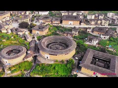 Tulou Fujian patrimonio UNESCO Hakka, Tulou del Fujian: le fortezze circolari dove vivevano 800 persone in un unico edificio