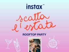 Instax mini 13 a Milano: rooftop party gratuito l’11 giugno alla Terrazza Vertigo