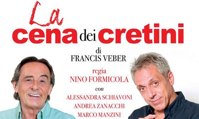 #LA CENA DEI CRETINI con Formicola e Pisu arriva a teatro