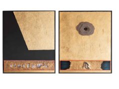 Edoardo Ferrigno. Geometrica scansione, opere 1980/2000, Biblioteca Universitaria di Napoli Edoardo Ferrigno, La mia utopia , 1993. Collezione Ciro Minieri