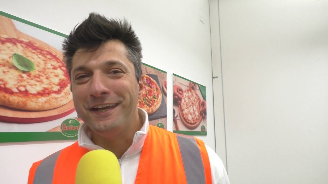 #Buitoni Bella Napoli: da Benevento alla conquista del mondo La pizza Buitoni Bella Napoli nell'impianto di produzione di Benevento