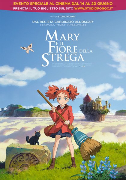 #Mary e il fiore della strega. Ghibli diventa Ponoc