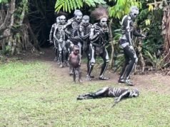 Dipinti come scheletri: il rito dei guerrieri Chimbu tra Papua Nuova Guinea e il confine con l’aldilà