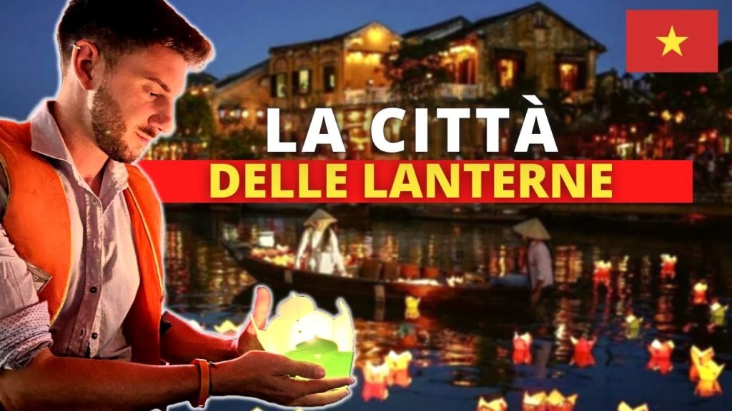 idee di viaggio in Vietnam nella città di Hội An, Lanterne danzanti sul fiume Thu Bon
