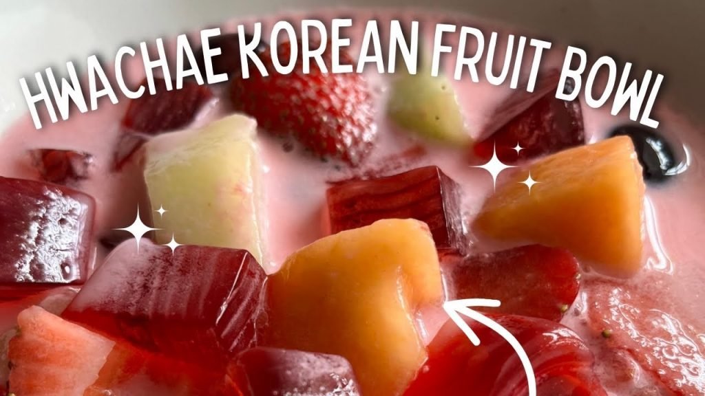 hwachae la bevanda coreana con i fiori, Hwachae: l&#8217;estate in un sorso