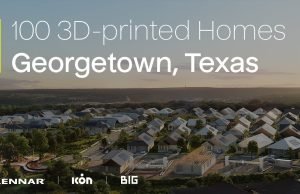 Dalla stampante al salotto: strato su strato è quasi finito il quartiere stampato in 3D più grande del mondo