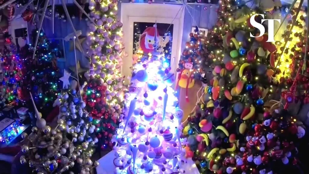 record dei Guinnes per numero di alberi di natale in casa, 600 alberi di Natale in casa: passione o ossessione?