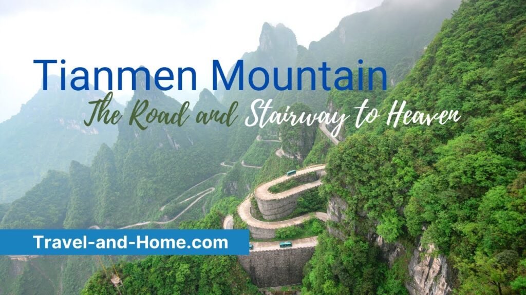 Tongtian Avenue Monte Tianmen Zhangjiajie strada 99 curve Cina, Tongtian Avenue: la strada verso il cielo che sfida le leggi della natura