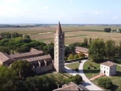 L’antica abbazia benedettina tra le valli del Delta del Po