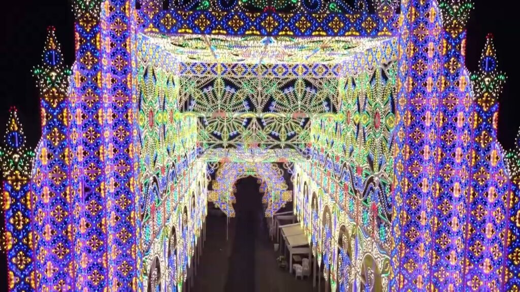 luminarie di Scorrano tradizione salentina, Scorrano, quando la tradizione si accende di eternità