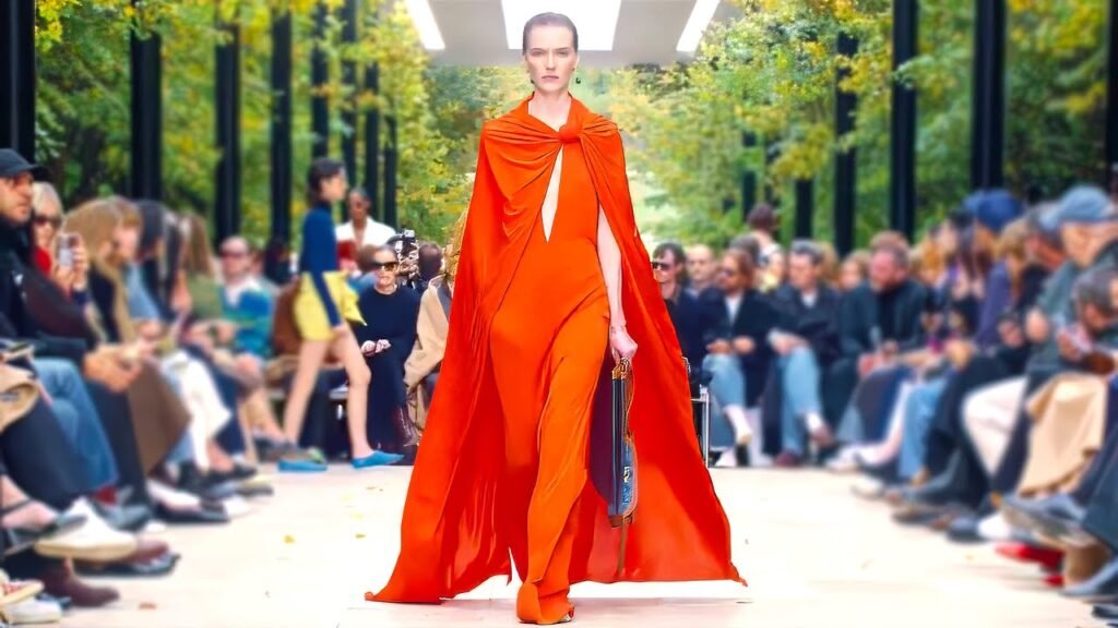Celine Spring Summer 2026 Michael Rider Parigi, Celine Spring Summer 2026: l’aria fresca di Michael Rider soffia nel Parc de Saint-Cloud