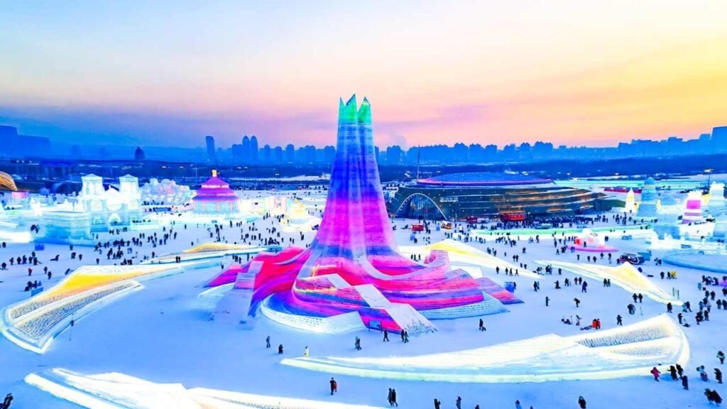 Harbin International Ice and Snow Sculpture Festival Cina, Harbin Ice Festival: viaggio nel più grande regno di ghiaccio del mondo in Manciuria