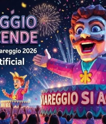 Carnevale di Viareggio: giganti di cartapesta contro guerra e crisi climatica