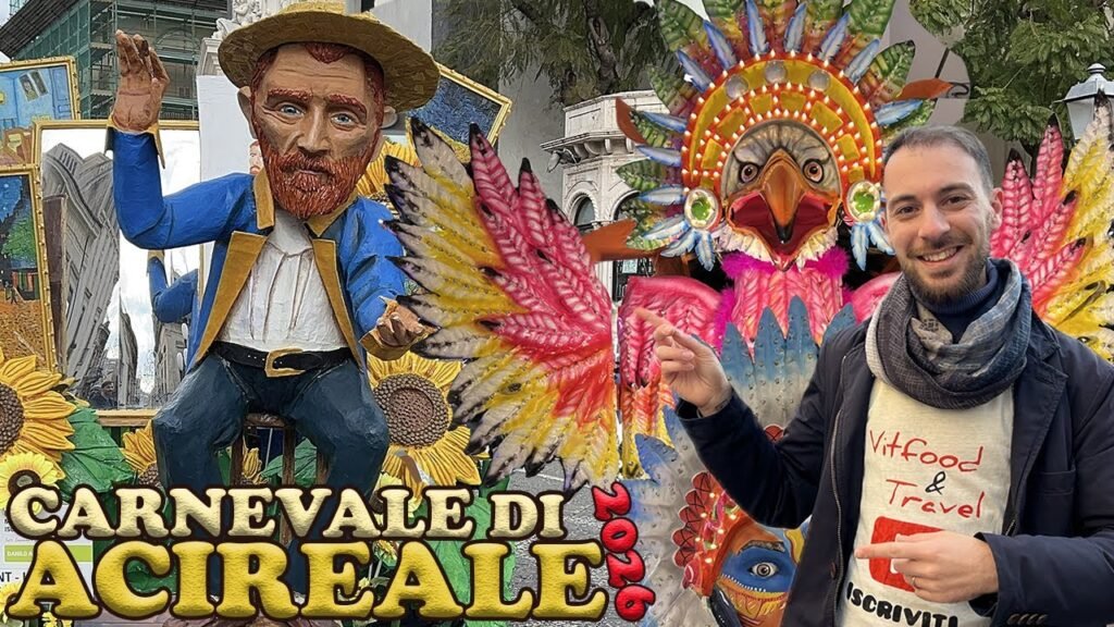 Carnevale di Acireale 2026, Carnevale di Acireale: sfilate monumentali tra barocco siciliano e satira vivente