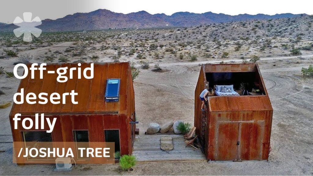 Folly Mojave hotel deserto California off-grid, Folly Mojave: il rifugio off-grid nel deserto californiano che ridefinisce il lusso sostenibile