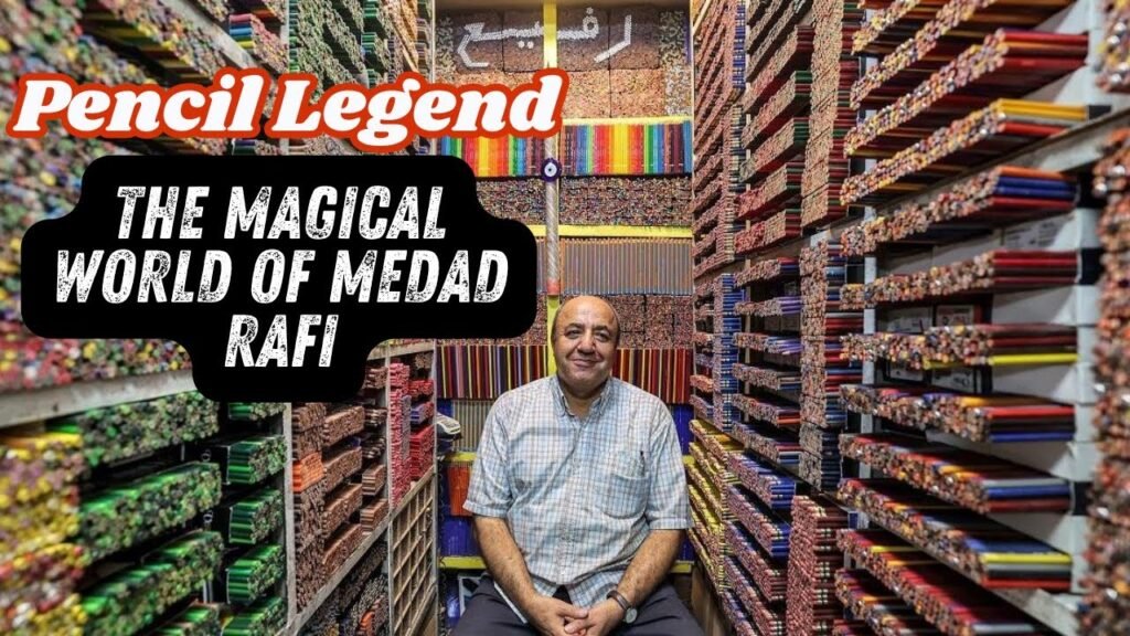 negozio matite colorate Teheran Mohammed Rafieh, MedadRaffy: il negozio di Teheran che vende solo matite colorate da 34 anni