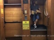 Il paternoster: l’ascensore senza porte che sfida il tempo tra storia, rischio e fascino urbano