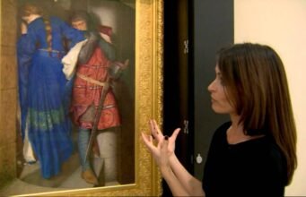 L’acquerello irlandese visibile solo due ore a settimana: “The Meeting on the Turret Stairs” di Frederick William Burton No News la rivista dell'ozio e della serendipità, Ozio e serendipità