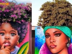 Fábio Gomes Trindade, l’artista brasiliano che fonde murales e alberi vivi in ritratti straordinari