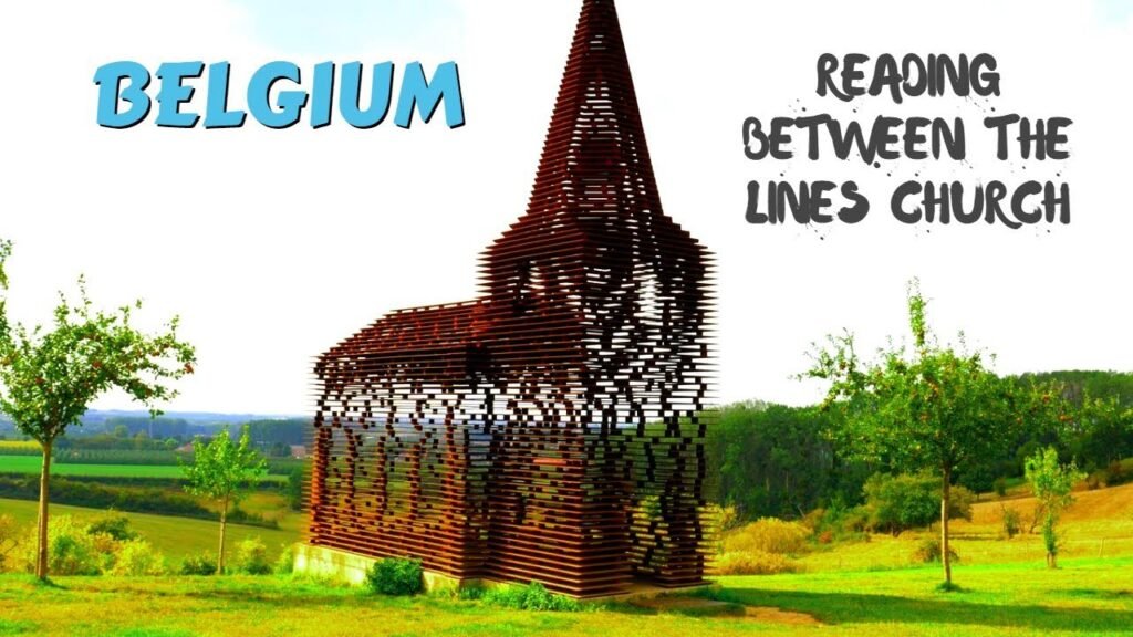 Doorkijkkerk Borgloon chiesa trasparente acciaio Belgio Gijs Van Vaerenbergh, La chiesa d’acciaio che svanisce davanti ai tuoi occhi: la Doorkijkkerk di Borgloon