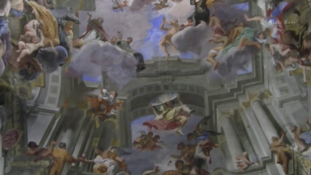 affreschi anamorfici Andrea Pozzo Sant'Ignazio Roma illusione prospettica barocco, Gli affreschi anamorfici di Andrea Pozzo a Sant’Ignazio