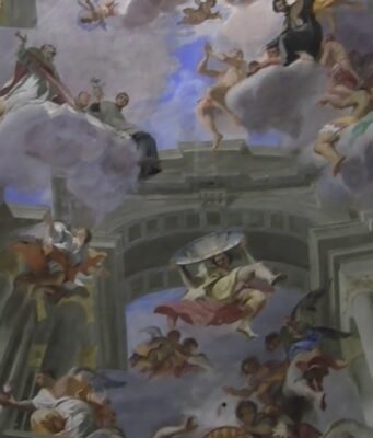 Gli affreschi anamorfici di Andrea Pozzo a Sant’Ignazio