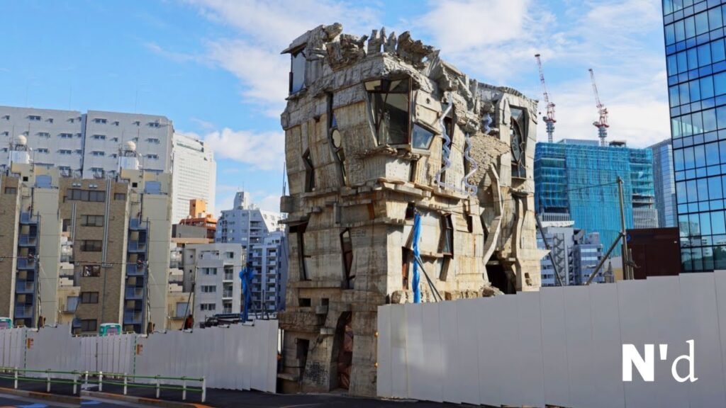 Arimaston Building Tokyo Keisuke Oka architettura a mano, L’uomo che ha costruito Tokyo a mano: l’Arimaston Building di Keisuke Oka
