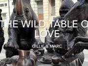 A Lower Manhattan un tavolo di bronzo riunisce uomini e animali in via d’estinzione