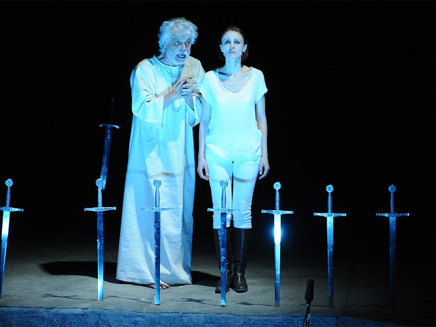 #Michele Placido in un Re Lear post moderno