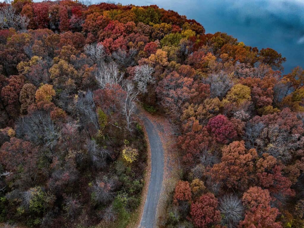 foliage Umbria autunno, Quando l’Umbria diventa una tavolozza di fuoco