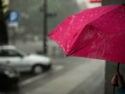 Un ombrello che vola da solo e non lascia mai la testa scoperta