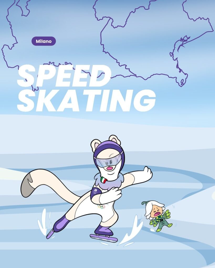 pattinaggio di velocità Milano Cortina 2026, Pattinaggio di velocità: la danza sul ghiaccio che sfida il tempo