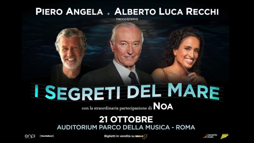 #Piero Angela e Alberto Luca Recchi svelano “I segreti del mare”