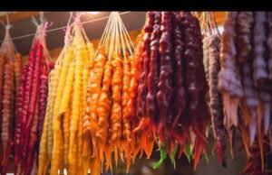 Churchkhela: il dolce tradizionale georgiano che ha nutrito i guerrieri per secoli