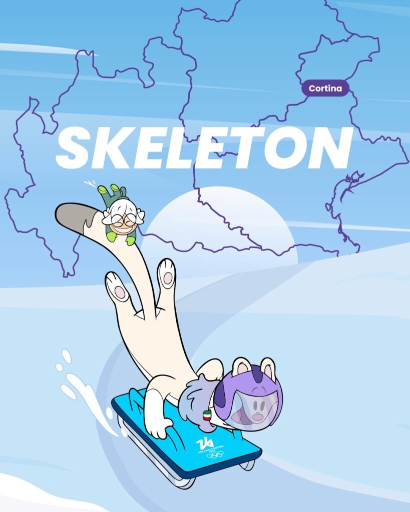 skeleton Milano-Cortina 2026 Italia, Skeleton Milano-Cortina 2026: storia, adrenalina e gli azzurri della speranza