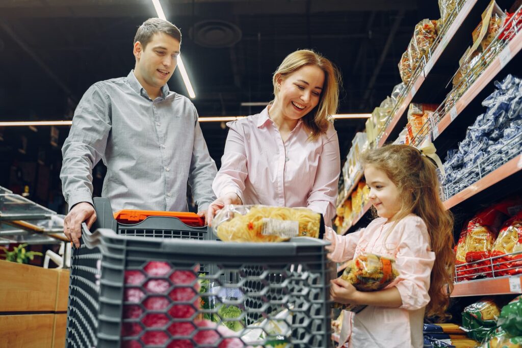 gestione dei figli, #Per il 54% dei genitori italiani portare i figli al supermercato è fonte di stress