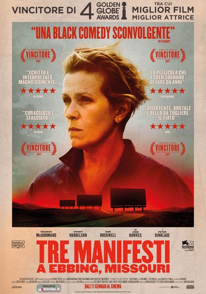 #Tre Manifesti a Ebbing, Missouri