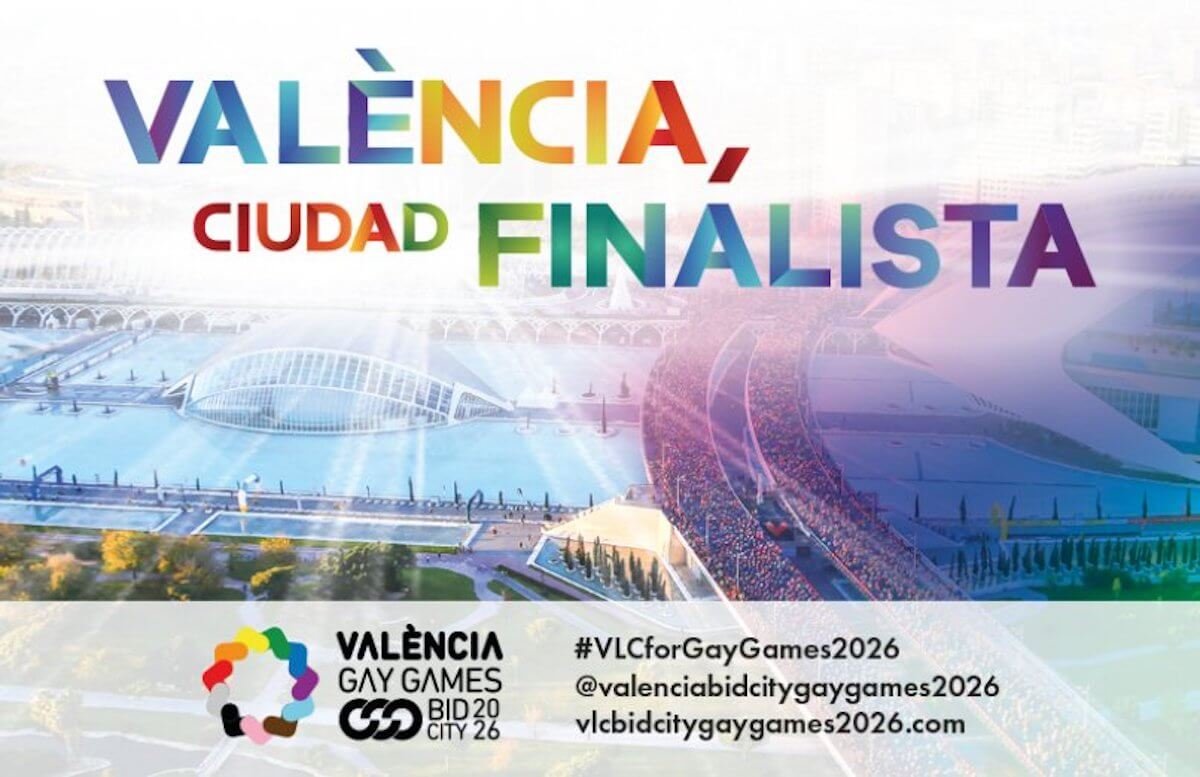 Valencia sarà la città ospitante dei Gay Games nel 2026 Valencia sarà la città ospitante dei Gay Games nel 2026